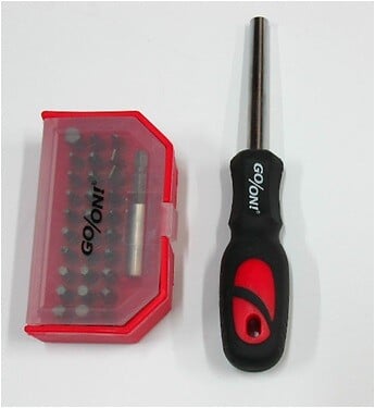 GO/ON - Tournevis + 32 embouts - large