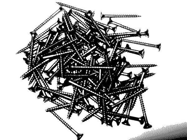 200 vis agglo acier tête fraisée pozidriv 3,5x35mm - large