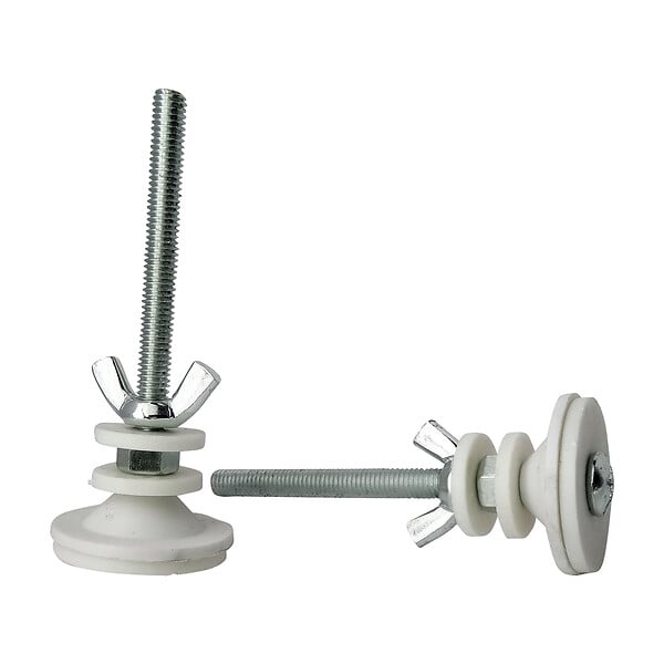 SOMATHERM FOR YOU - Lot de 2 fixations pour fixer le réservoir de WC sur la cuvette - large