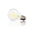 XANLITE - Ampoule filament LED A60 transparente, culot E27, équivalent 75W, 1055 lm, blanc chaud, 2700K, éclairage puissant et chaleureux, usage intérieur - vignette