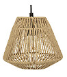 ATMOSPHERA - Luminaire  Suspension en Corde 3 Têtes D. 25 x H. 95 cm - vignette