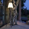 LUMISKY - Lampadaire d'extérieur sans fil TRY RGB H150cm - vignette