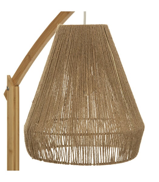 ATMOSPHERA - Lampadaire Arc en Bambou H 158 cm - large