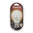 XANLITE - Ampoule Filament LED opaque, culot E27, forme A60, puissance équivalente 75W, flux 1055 lm, lumière blanc chaud 2700 K, usage intérieur - vignette