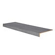 FORESTEA - Marche rénovation d'escalier stratifié dark grey 1000 x 300 x 56 mm - PEFC 70% - vignette