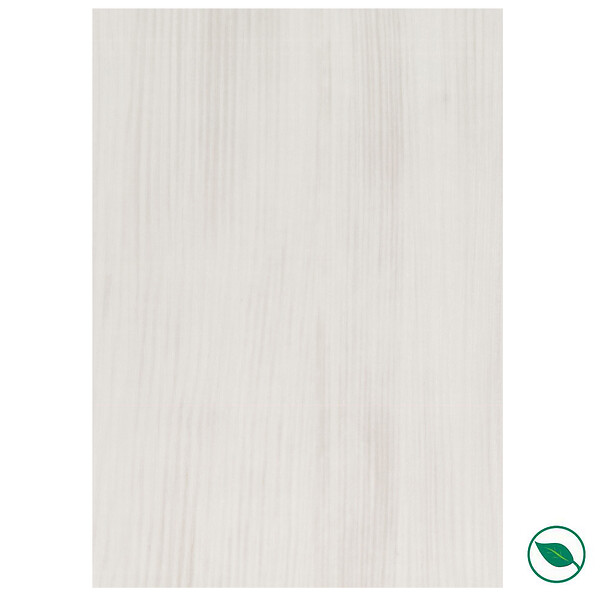 FORESTEA - Lot de 3 contremarches rénovation d'escalier stratifié blanc 1300 x 200 x 8 mm - PEFC 70% - large