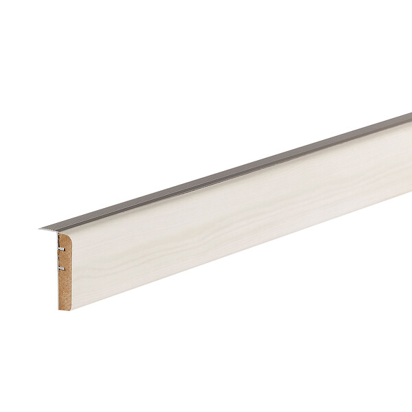 FORESTEA - Profilé de transition rénovation d'escalier stratifié nébraska 1300 x 56 x 12 mm - PEFC 70% - large