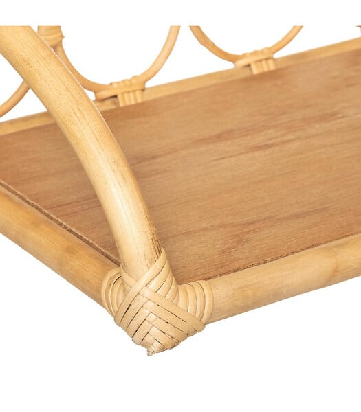 ATMOSPHERA - Étagère murale Enfant en Rotin 57 x 24 cm - large