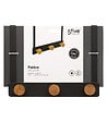 5 FIVE SIMPLY SMART - Patère de porte en Métal Noir 3 Têtes en Bambou L 25 cm - vignette