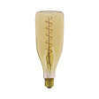 XANLITE - Ampoule LED déco format bouteille, culot E27, puissance 4W, flux 350 lm, lumière blanc chaud 2500 K, verre ambré, style vintage, usage intérieur décoratif - vignette