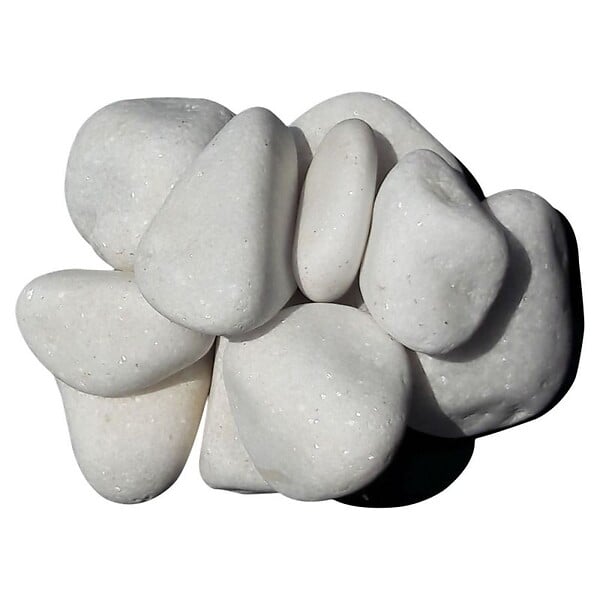RACINE - Galet Marbre Blanc Pur Big Bag 500 Kg - large
