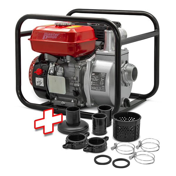 MASTER PUMPS - Pompe à  eau thermique 212cc 33000 l/h Master Pumps - large