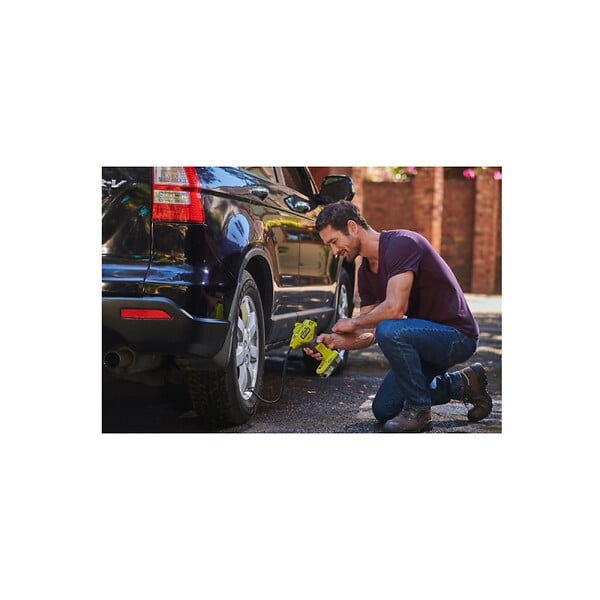 RYOBI - Pack compresseur RYOBI 18V One Plus R18PI-0 - 1 batterie 2.5Ah LithiumPlus - chargeur rapide 2.0Ah RC18120-125 - large