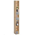 HOMCOM - Étagère colonne armoire de rangement CD 12 compartiments 21L x 20l x 175H cm capacité max. 204 CD coloris hêtre - vignette