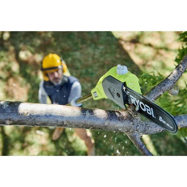RYOBI - Pack RYOBI taille haie 18V One+ lithium OHT1845 - élagueur à  chaîne sur perche 18V One+ OPP1820 - sans batterie ni chargeur - large