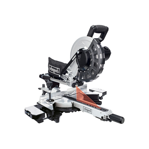 SCHEPPACH - Scie à  onglet radiale SCHEPPACH - 2000W - 2 lames - 255 mm - HM254 - Black édition - large