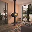 INVICTA - poêle à bois fonte 7kw noir - p648114 - vignette