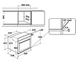 WHIRLPOOL - four intégrable 73l 60cm a+ pyrolyse inox - w6om44pbs1p - vignette