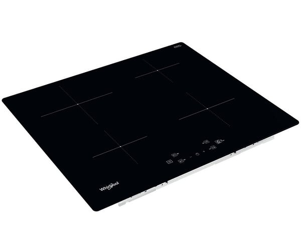 WHIRLPOOL - table de cuisson induction 60cm 4 feux 7200w noir - wsq2160ne - large