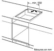 BOSCH - table de cuisson à induction 60cm 3 feux 4600w - puc611aa5e - vignette
