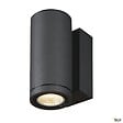 SLV - Applique extérieure SLV ENOLA ROUND, rond, anthracite, LED, 35W, 3000K/4000K, IP65 - Taille S - vignette