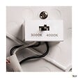 SLV - Applique et plafonnier extérieur SLV RUBA, blanc, avec LED intégrée - Ø 27 cm - vignette
