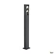 SLV - Borne extérieure SLV ESKINA FRAME 125, double, anthracite, LED, 27W, 3000/4000K, IP65, interrupteur CCT - SLV - vignette