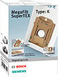 BOSCH - lot de 4 sacs + 1 microfiltre pour aspirateur - bbz41fk - vignette