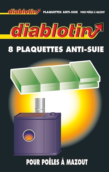 DIABLOTIN - antisuie plaquettes poêles a mazout - large
