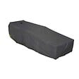 OVIALA - Housse de transat et bain de soleil polyester 200 x 75 cm grise - Cov'Up - vignette