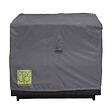 OVIALA - Housse de fauteuil de jardin polyester gris - Cov'Up - vignette