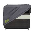OVIALA - Housse de fauteuil de jardin polyester gris - Cov'Up - vignette