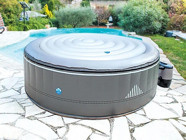 NETSPA - Couvercle gonflable pour spa gonflable rond 4 places Ø 140 cm - Netspa - large