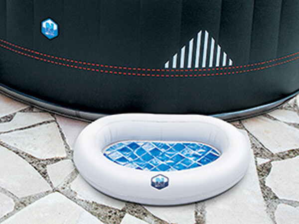 NETSPA - Bassin rince-pieds gonflable pour spa - Netspa - large