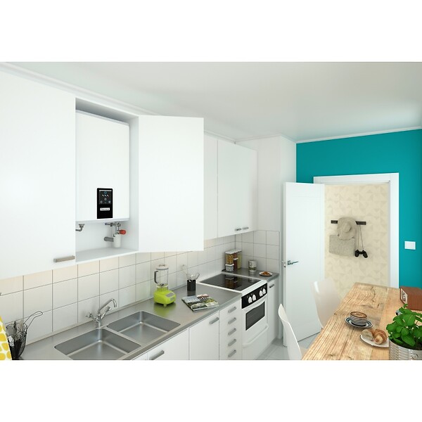 THERMOR - Chauffe-eau Malicio 2 Connecté 65l Blanc Extra-plat Mural Multiposition Thermor 241105 - large