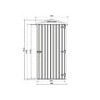 SOLID - Armoire de rangement - Bois - 1,64m2 - vignette