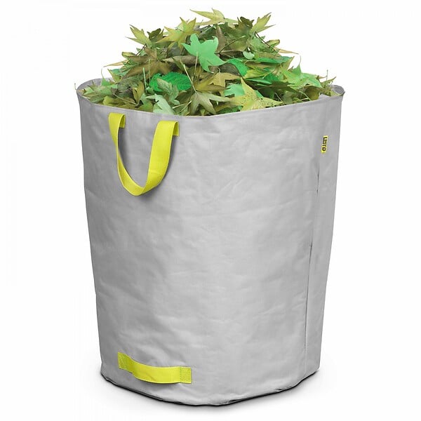 OVIALA - Lot de 3 sacs à déchets de jardin 160l polyester gris - Lesto - large