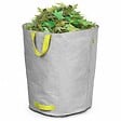 OVIALA - Lot de 3 sacs à déchets de jardin 160l polyester gris - Lesto - vignette