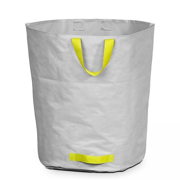 OVIALA - Lot de 3 sacs à déchets de jardin 160l polyester gris - Lesto - large
