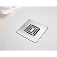 SANYCCES - Receveur de douche 80 x 170 cm extra plat LOGIC surface ardoisée rectangulaire blanc - vignette