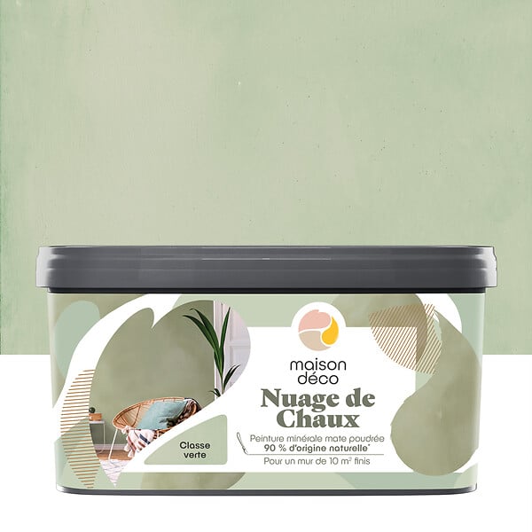 MAISON DECO - Maison deco - nuage de chaux 2l classe verte - large