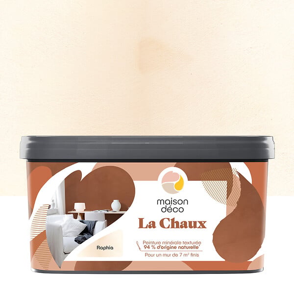 MAISON DECO - Maison deco - la chaux 2l5 raphia - large