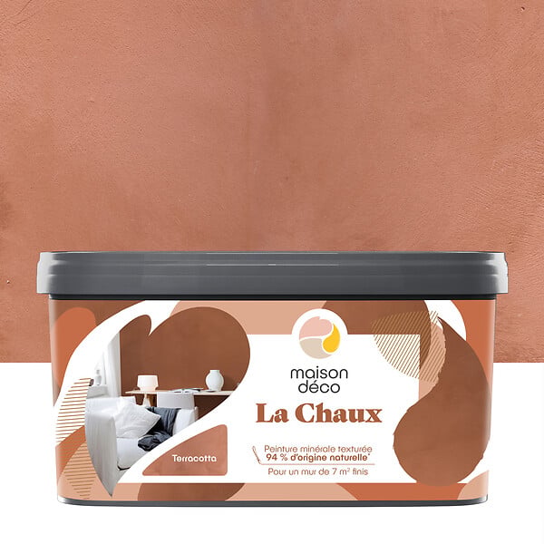 MAISON DECO - Maison deco - la chaux 2l5 terracotta - large