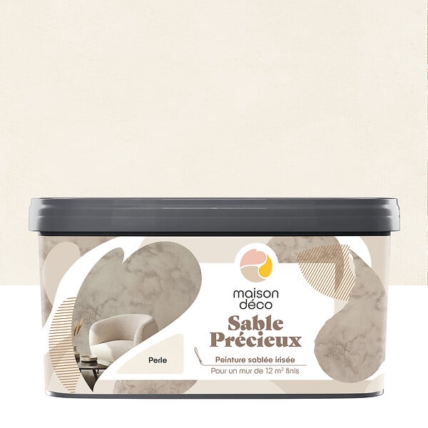 MAISON DECO - Maison deco - sable precieux 2l perle - large