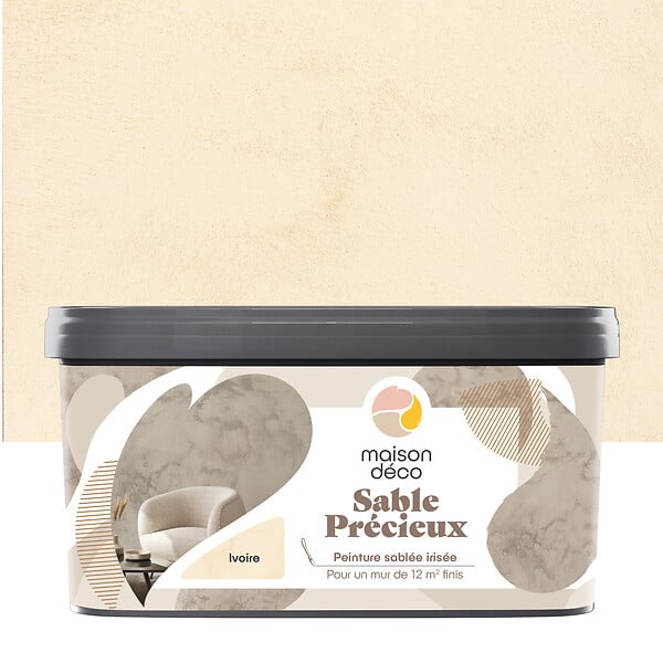 MAISON DECO - Maison deco - sable precieux 2l ivoire - large
