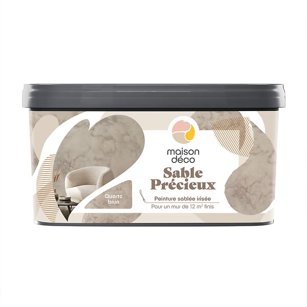 MAISON DECO - Maison deco - sable precieux 2l quartz brun - large