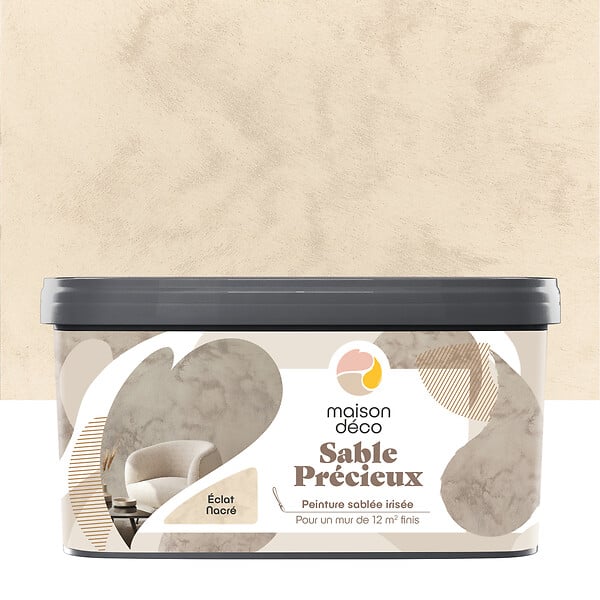 MAISON DECO - Maison deco - sable precieux 2l eclat nacre - large