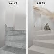 MAISON DECO - Enduit décoratif Le béton Fer - Gris - Intérieur-Extérieur - 5kg - vignette
