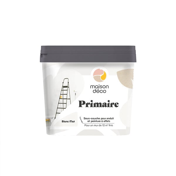 MAISON DECO - Maison deco - primaire accrochage peinture a effet 1l - large
