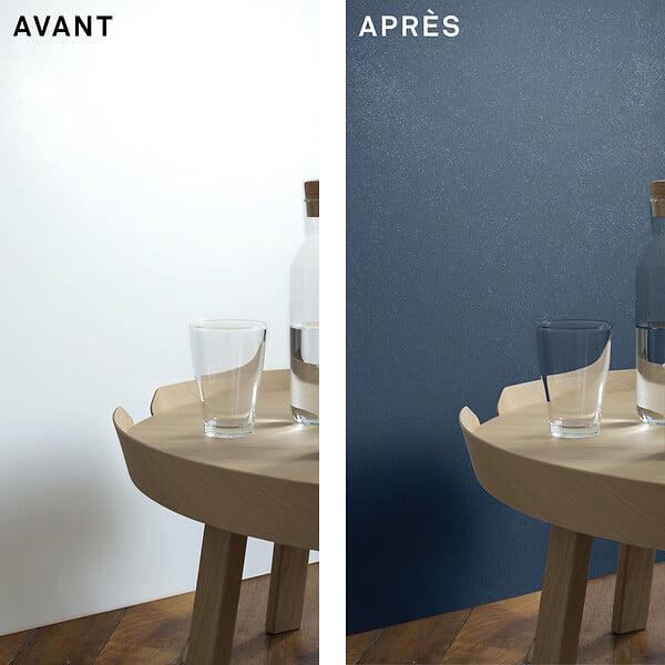 MAISON DECO - Peinture Murs boiseries et radiateurs Moonlight - Minuit- 2L - large
